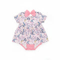 Blueberry Breeze Baby/Toddler Girl Romper