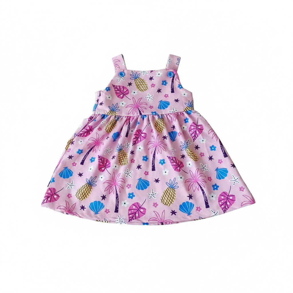 Palm Breeze Girl Dress
