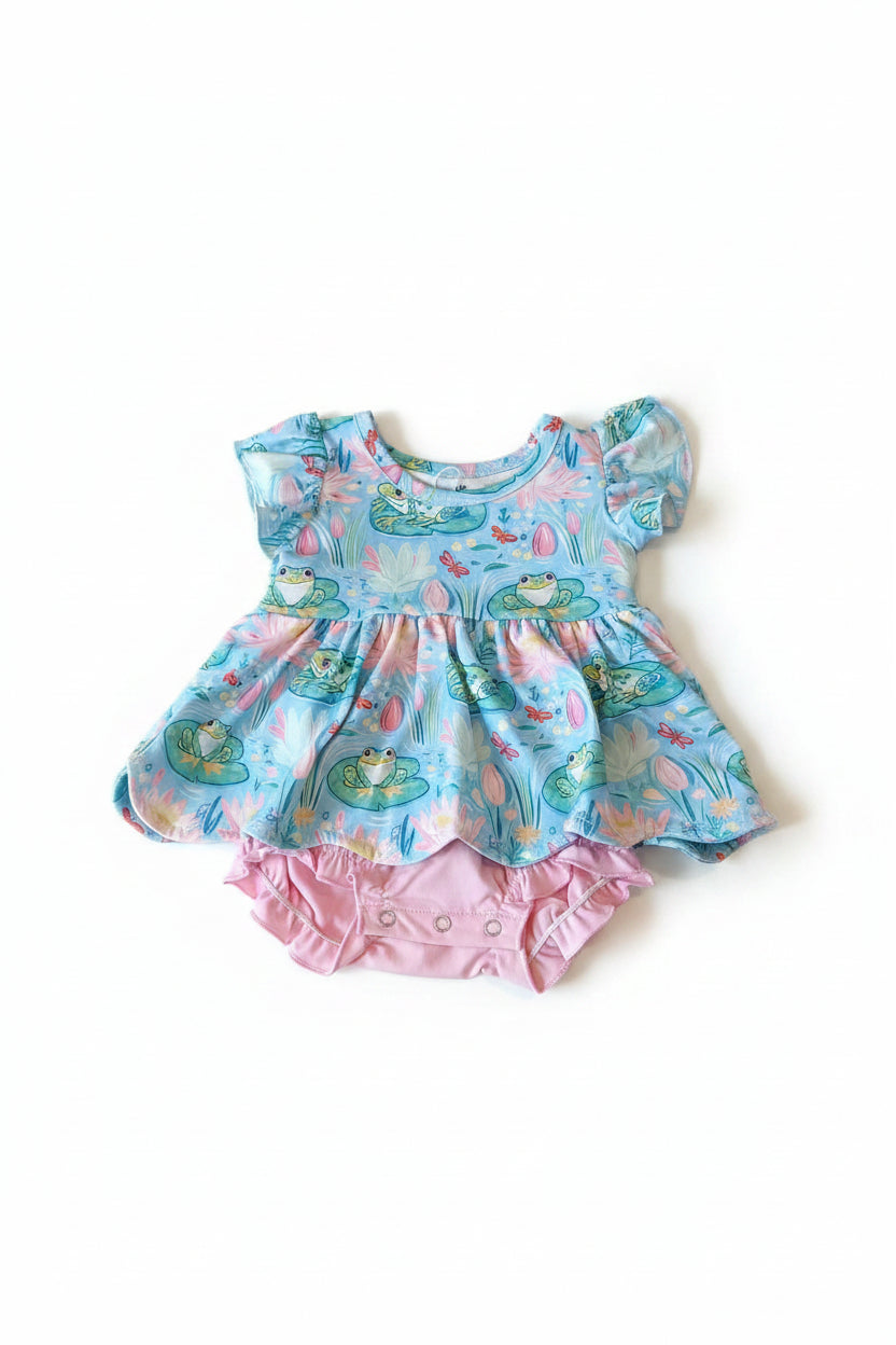 Preppy Pond Romper
