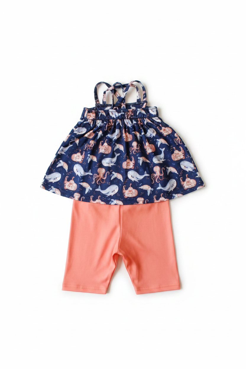 Ocean Explorers 2 Piece - Back White Background