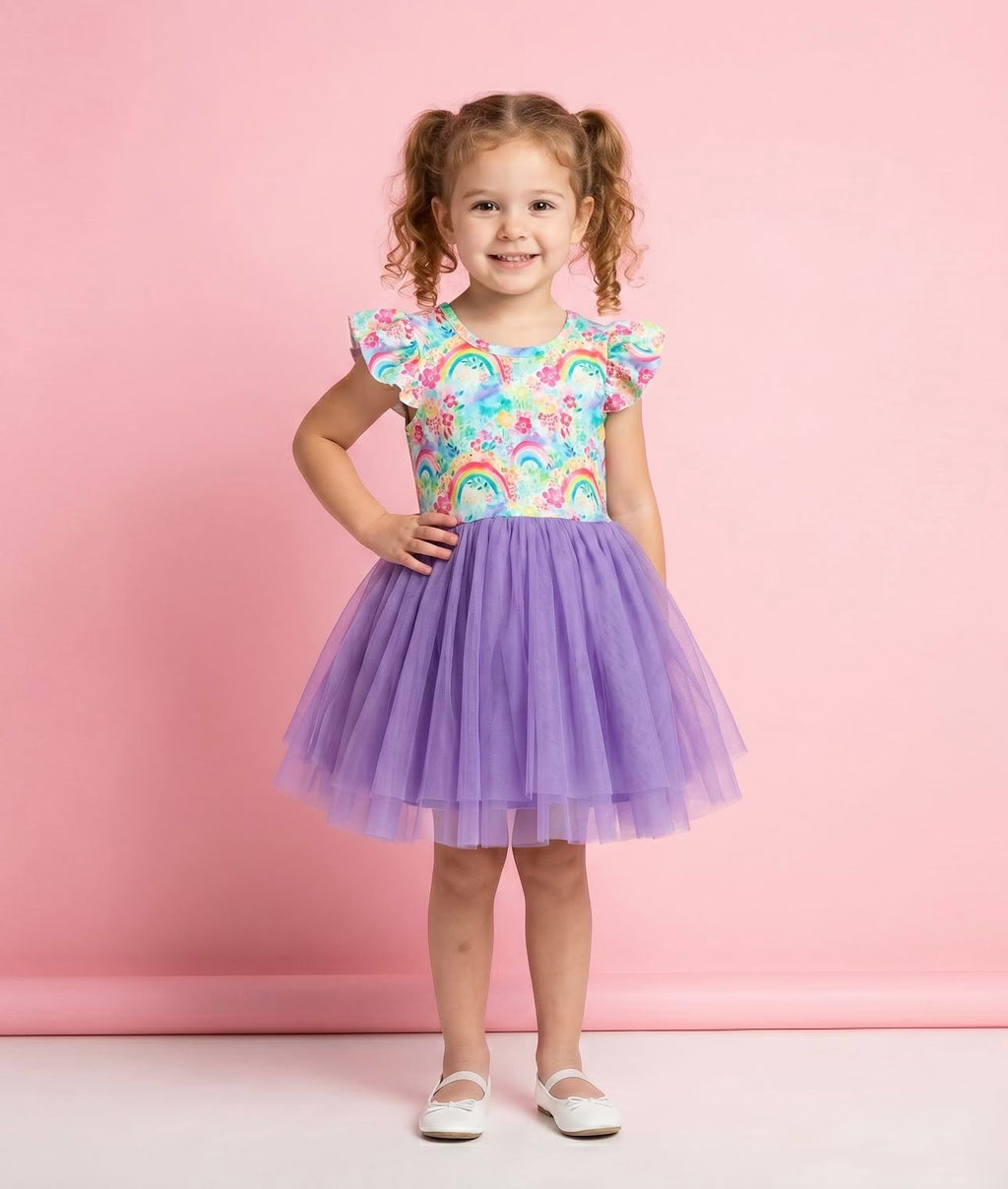 Over the Rainbow Tulle Dress