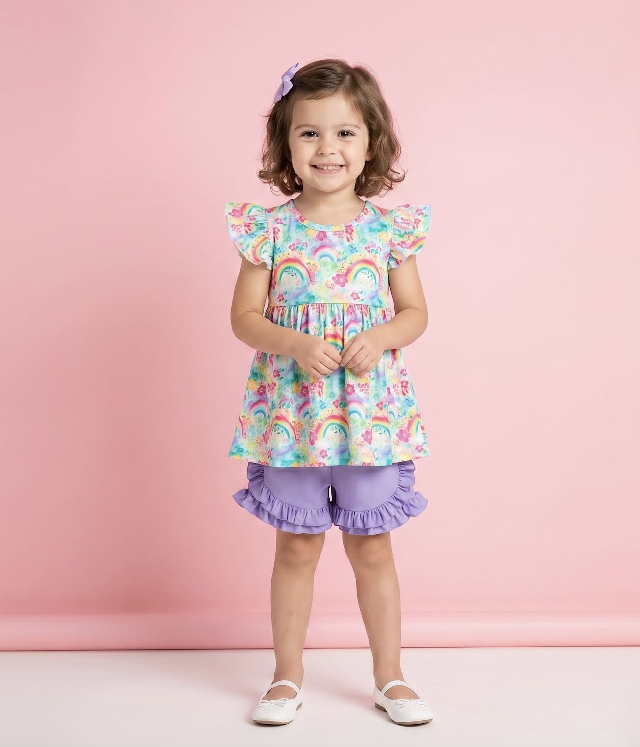 Over the Rainbow 2 Piece Shorts Set